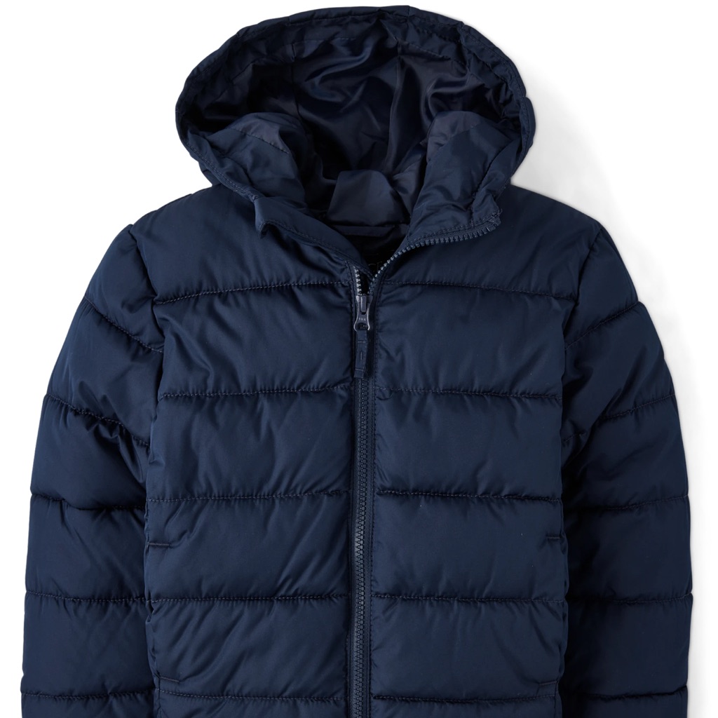 The Children's Place Navy Puffer Jacket